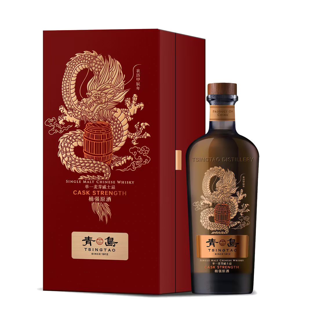 青岛龙年纪念版威士忌